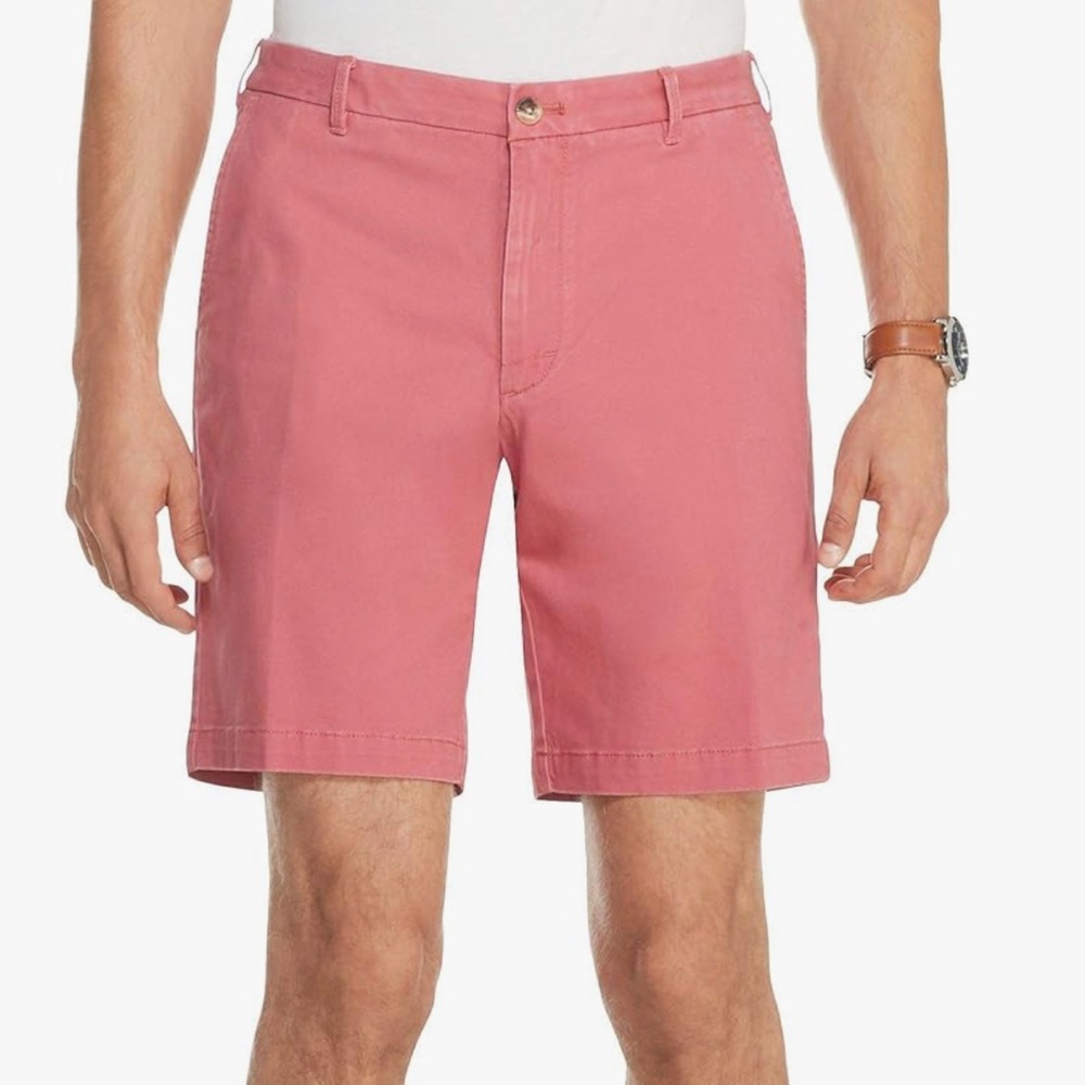 Chino Classic Lobster Shorts Size 30 Nautical Preppy Seashore 9” Inseam Izod - Picture 15 of 15
